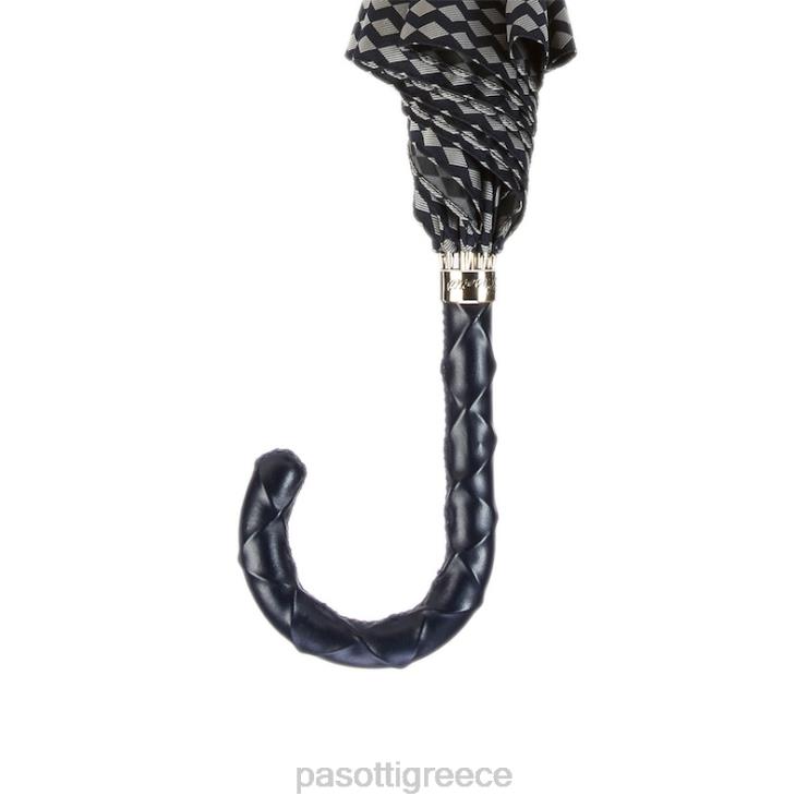 ομπρέλα | PASOTTI 478 atene-7 n48 - ομπρέλα με στριφτή δερμάτινη λαβή 2N6B8111 άνδρες